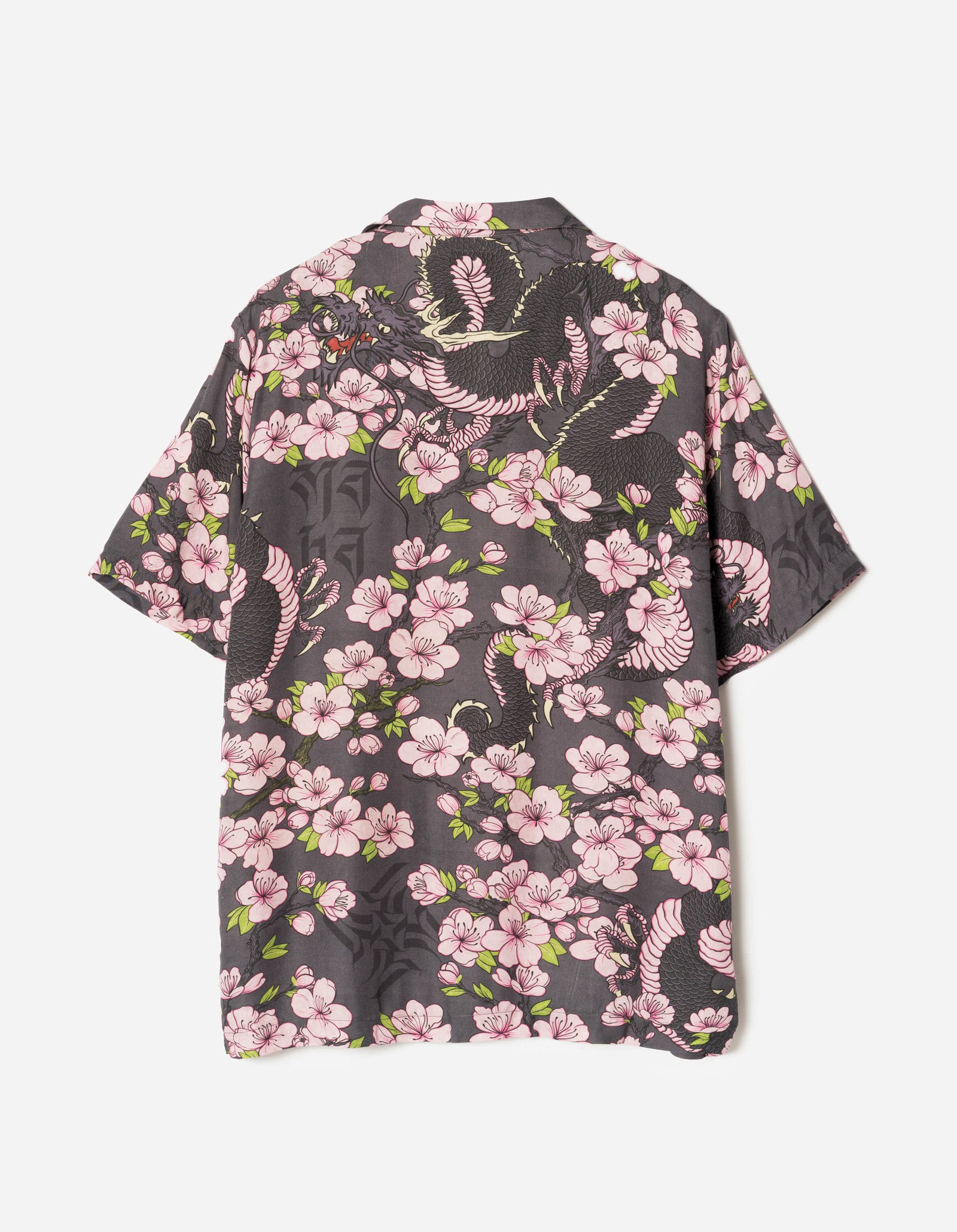 Floral patterned shirt on a white background
