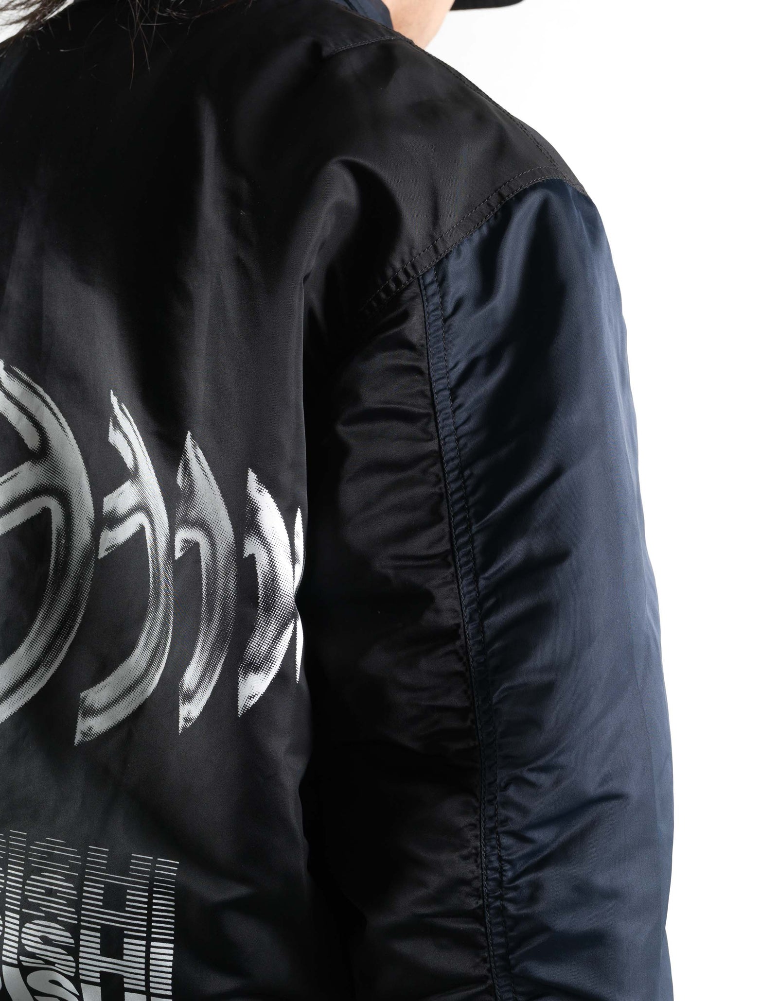 7367 Maha Peace Rally MA2 Jacket Midnight Navy/Black