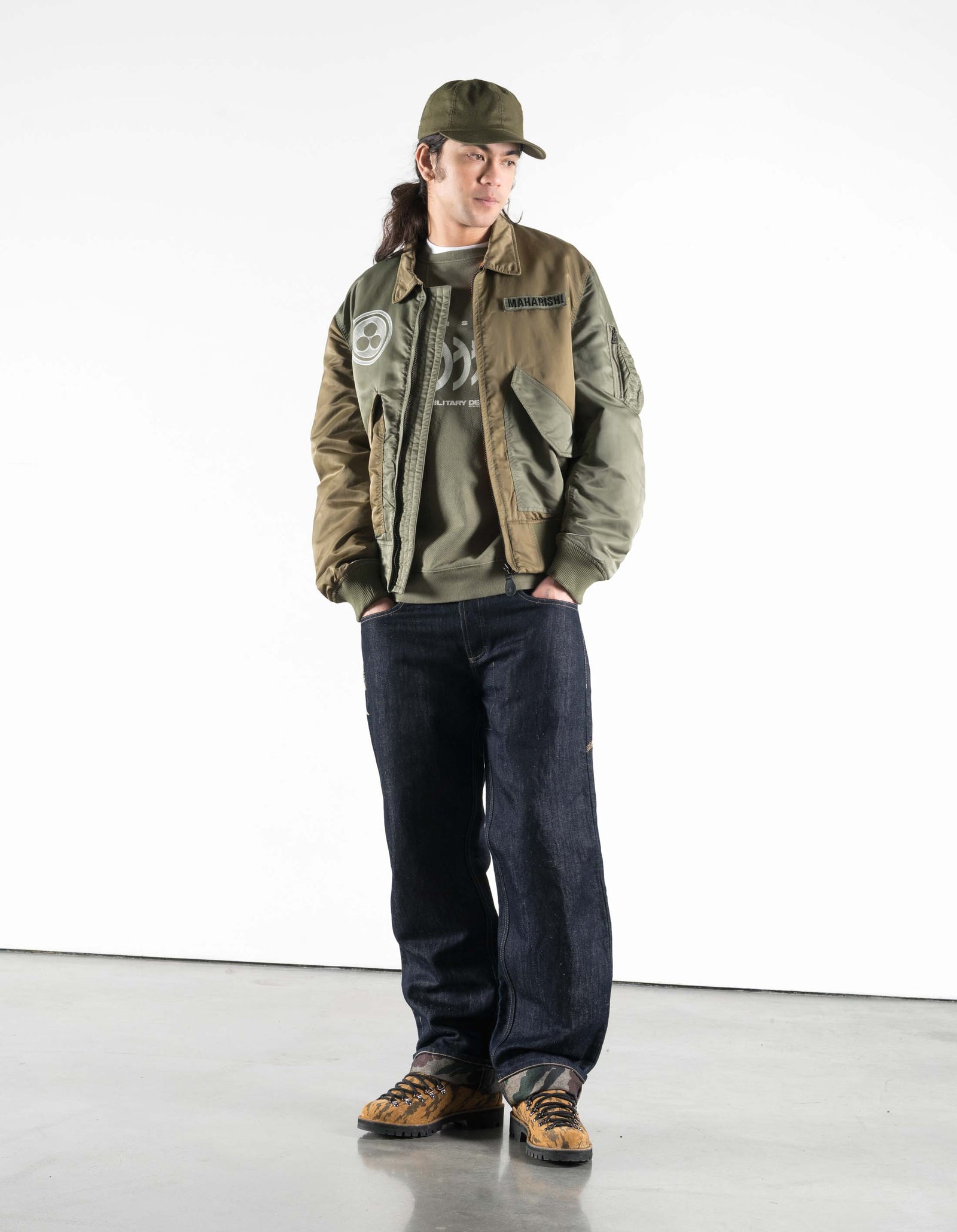 7367 Maha Peace Rally MA2 Jacket Olive/Khaki