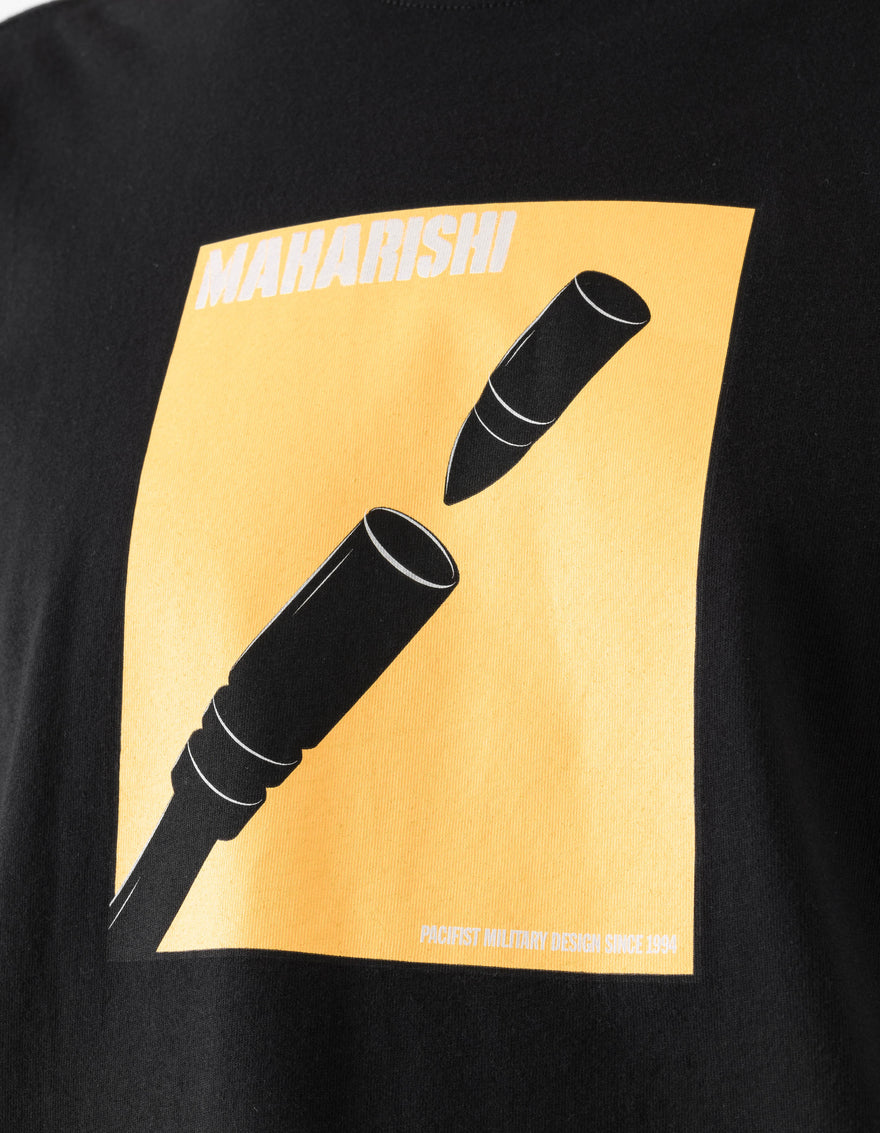 7371 Pacifist L/S T-Shirt Black
