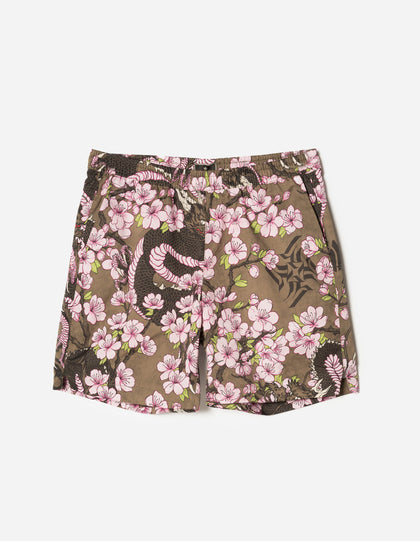7379 Sakura Serenity Swim Shorts Olive