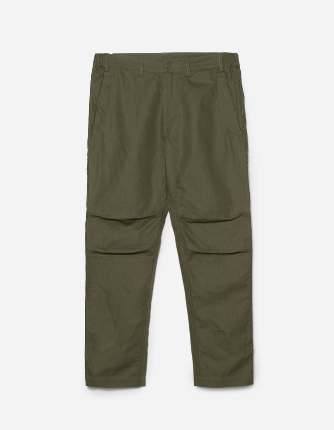 Maharishi Green pants on a white background