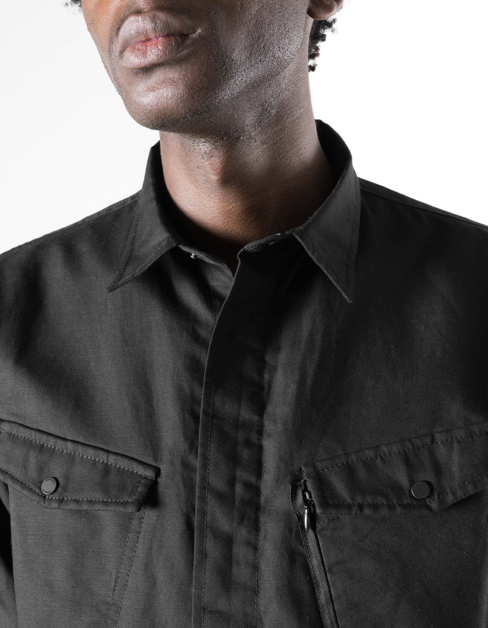 7402 WR Hemp Custom Shirt Black