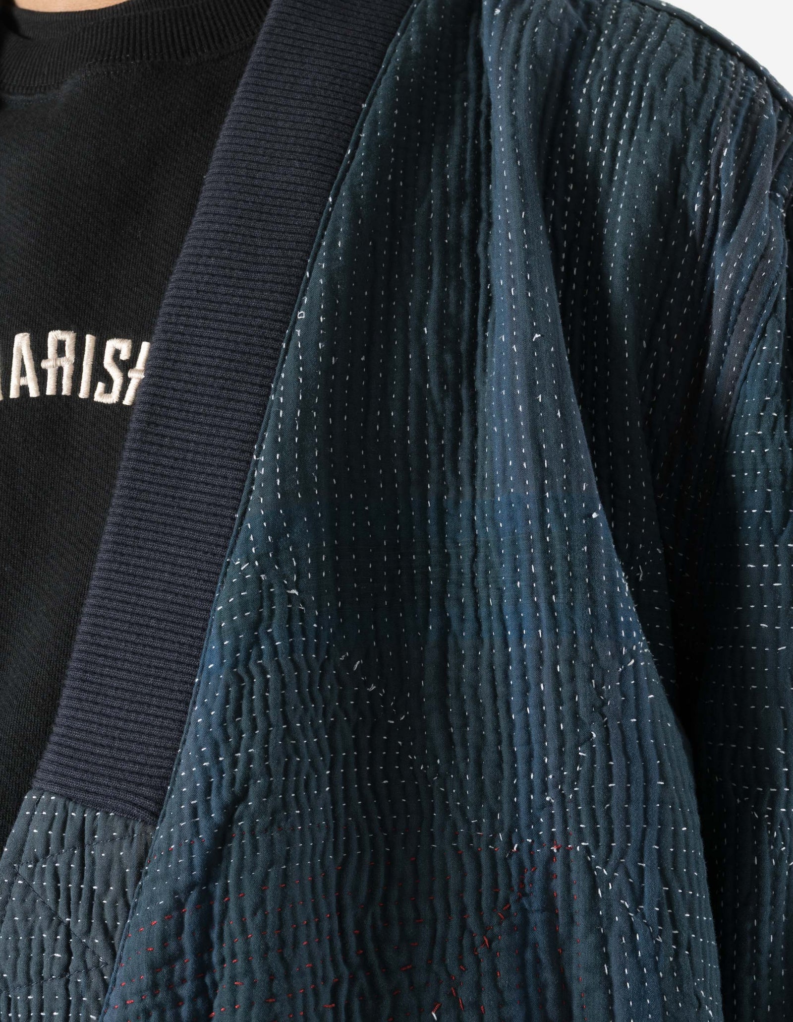 7186 Upcycled MA-1 Kimono Navy