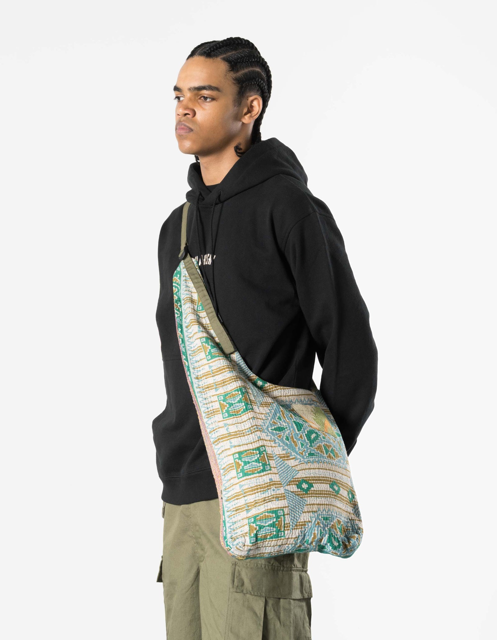 7192 Upcycled Sling Bag Multi