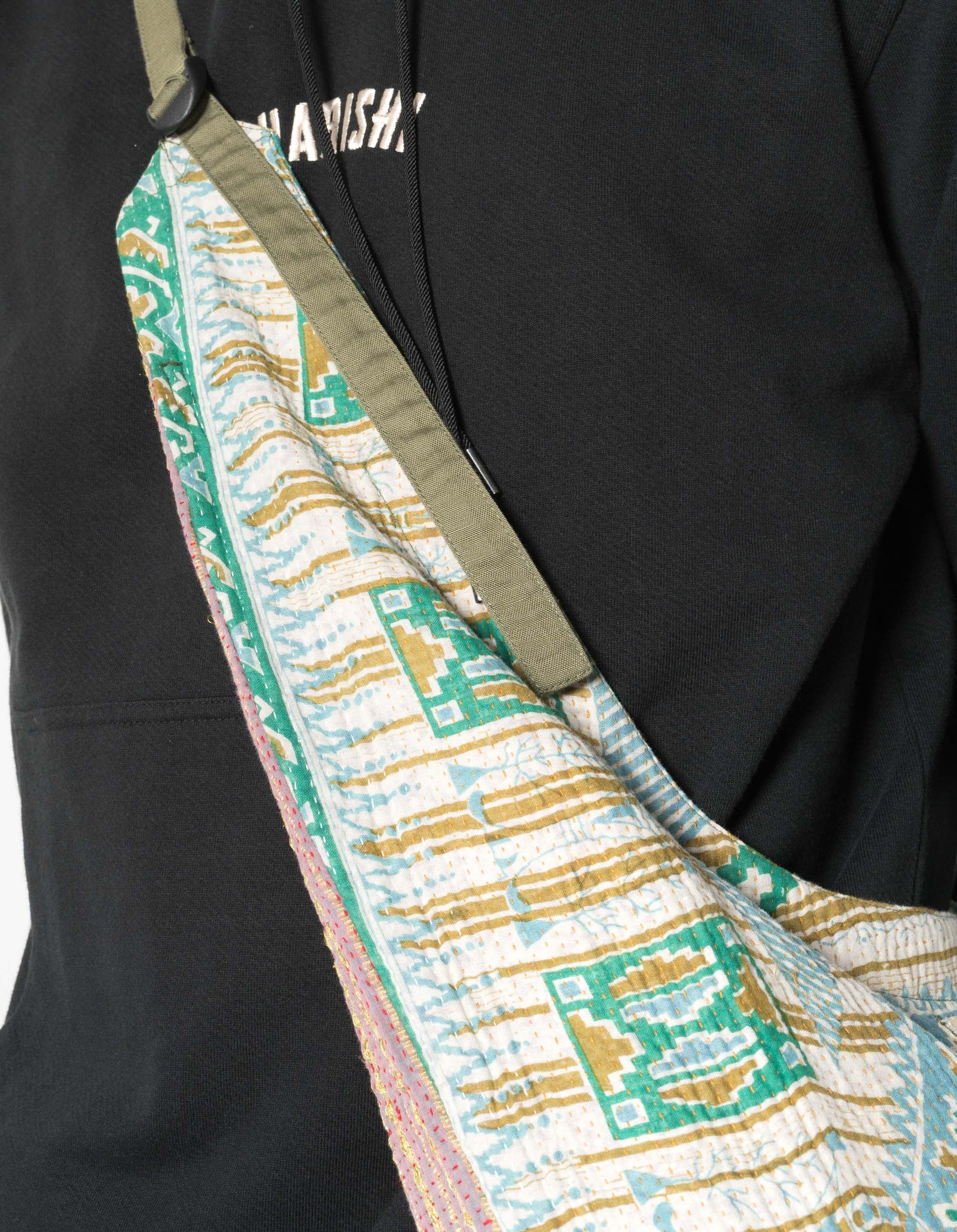 7192 Upcycled Sling Bag Multi