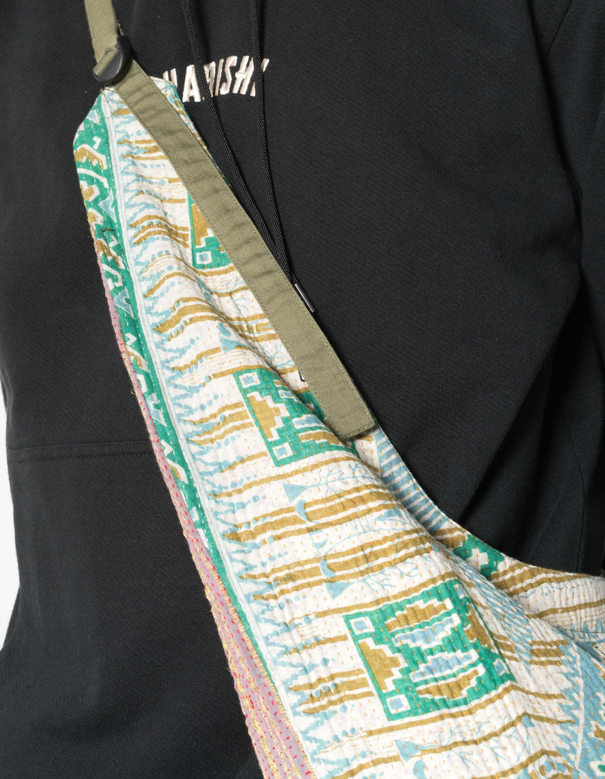 7192 Upcycled Sling Bag Multi