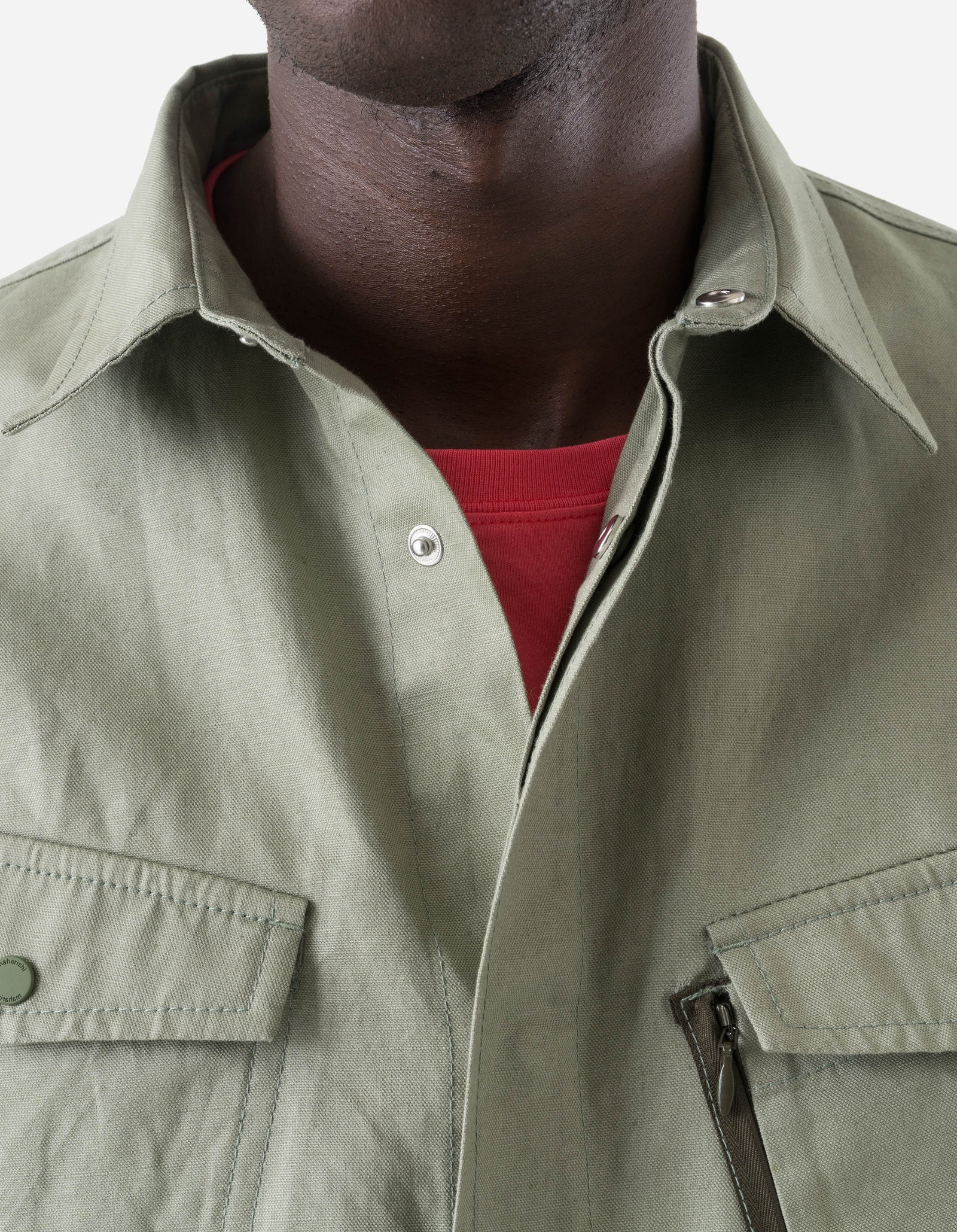 7402 Hemp Custom Shirt Sage