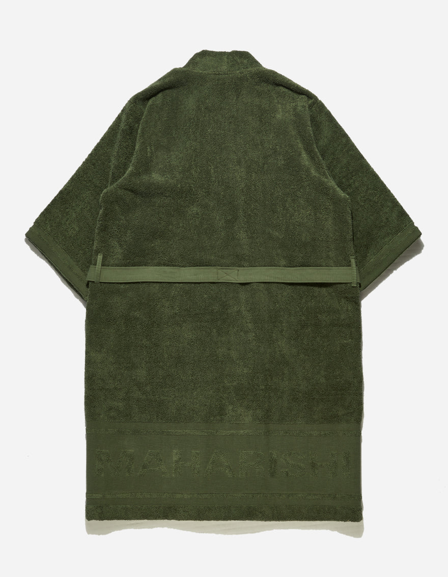 9872 Kimono Robe · Organic Cotton 700 Olive